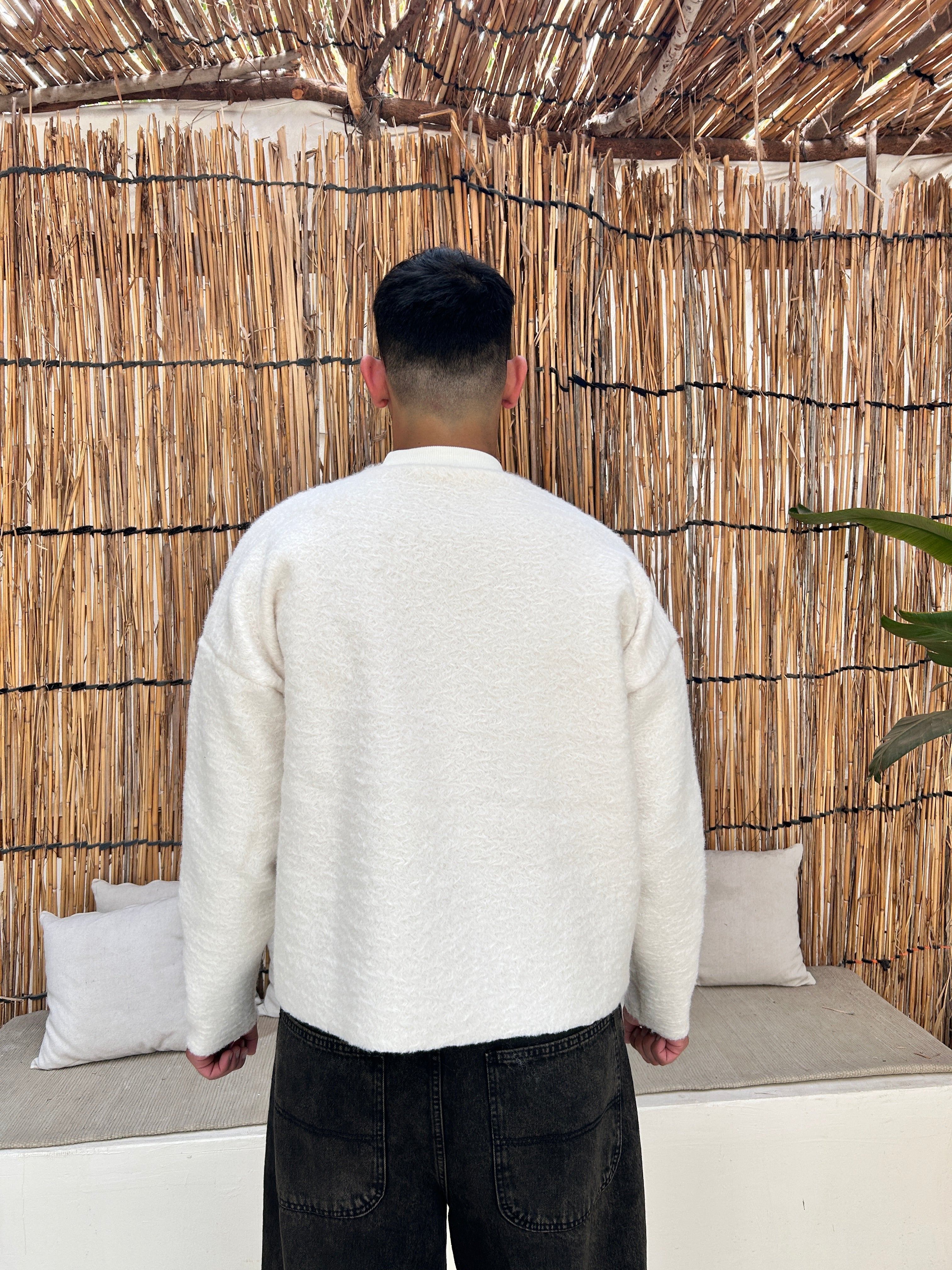 mohair fur-creamy