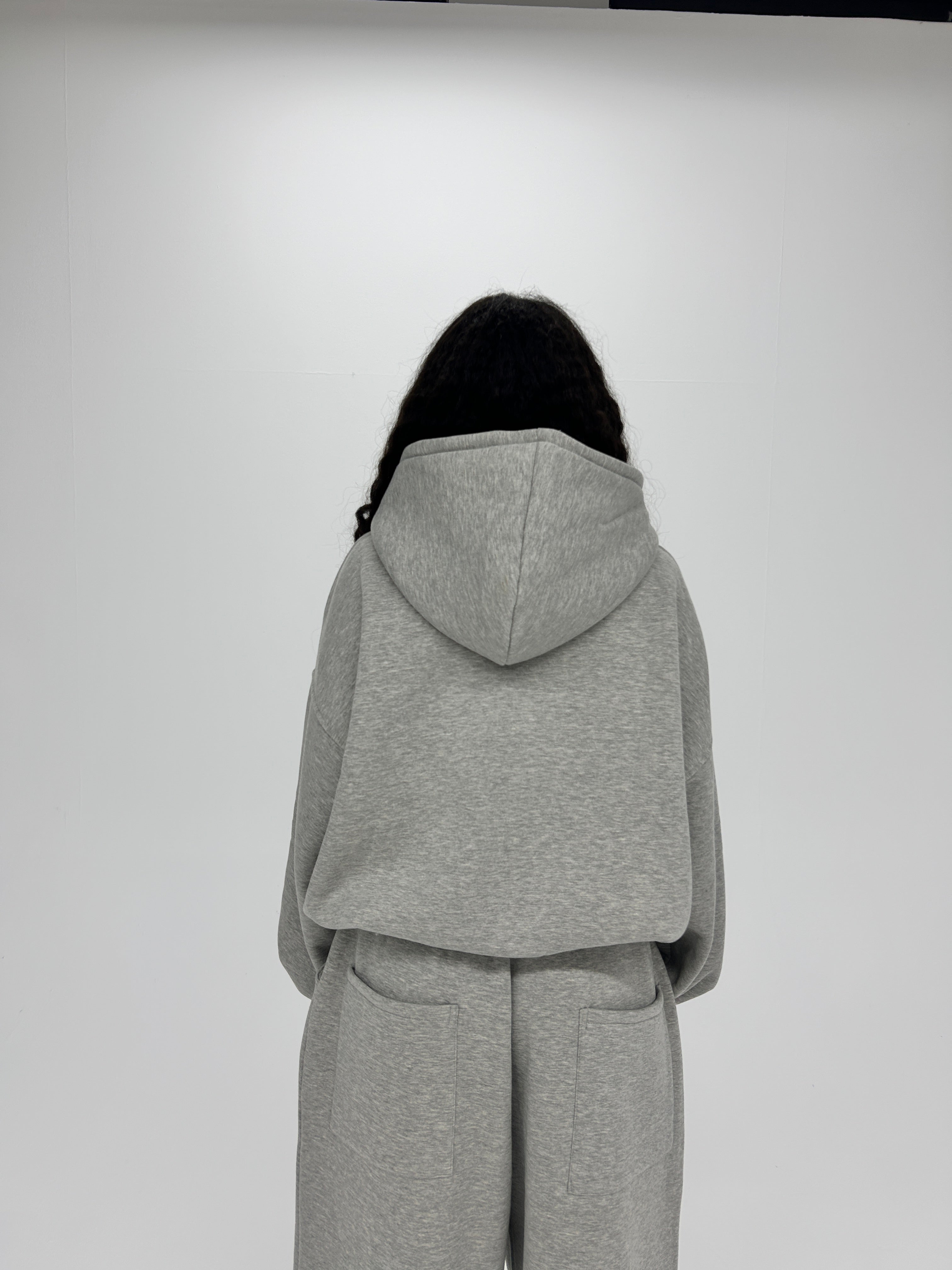 Light grey Jacket-Cropped fit