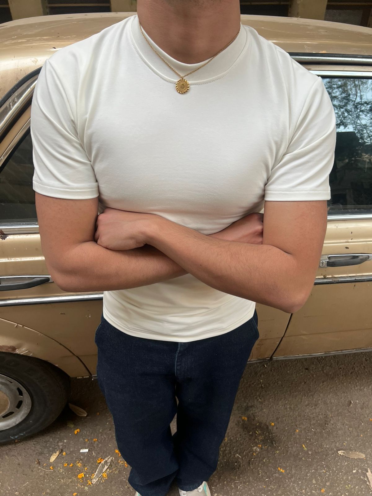 White Fitted Tshirt