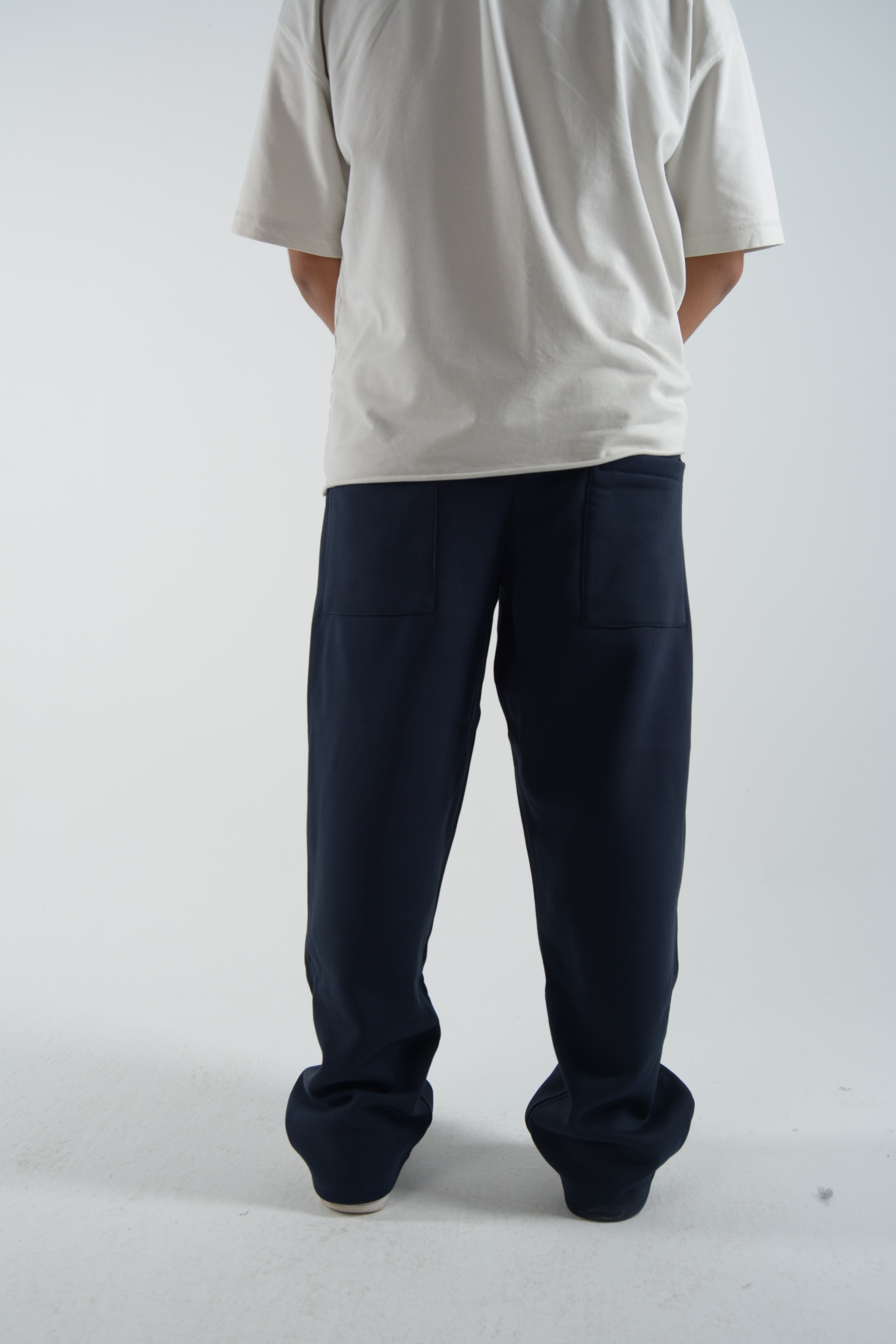 navy sweatpants