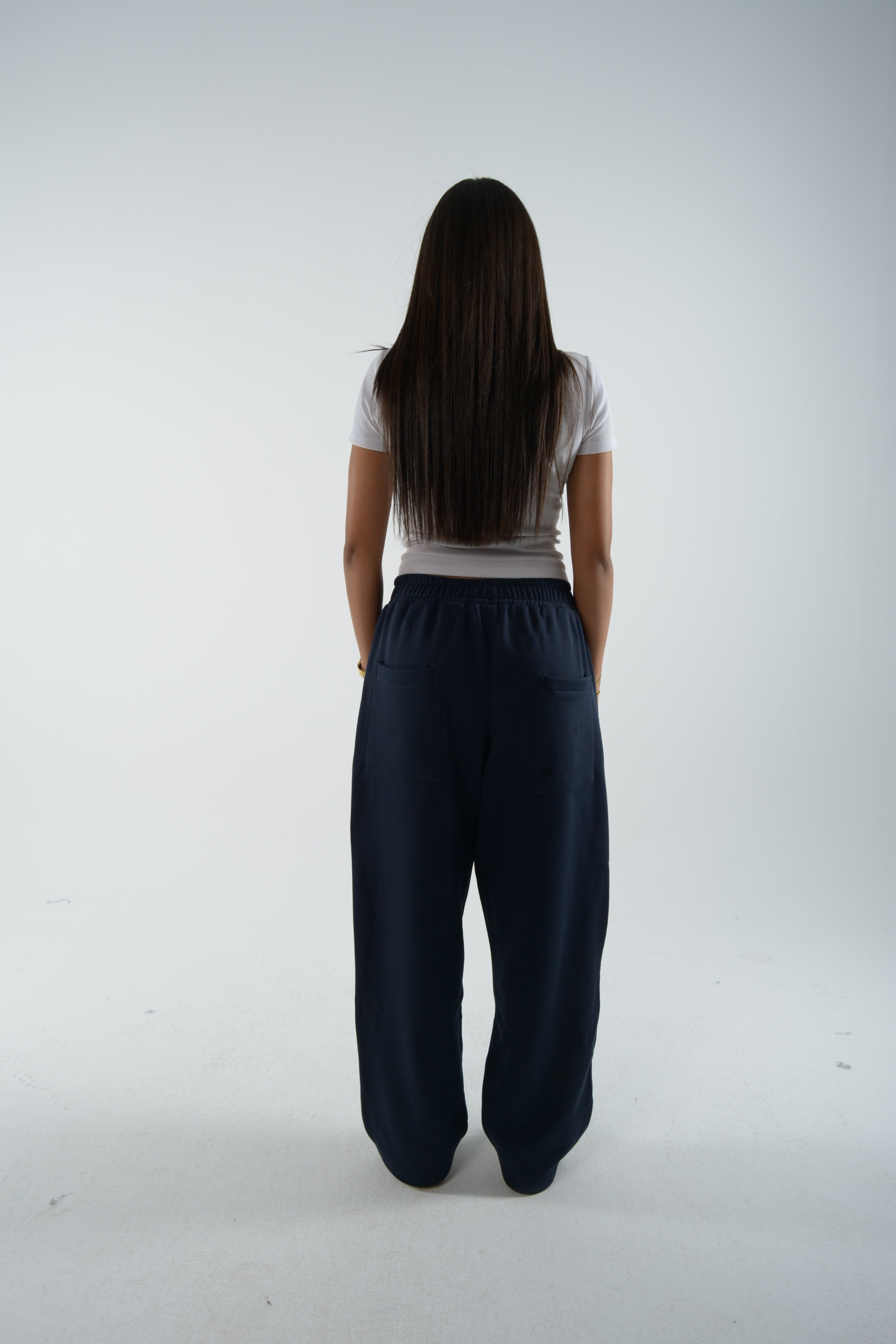 navy sweatpants
