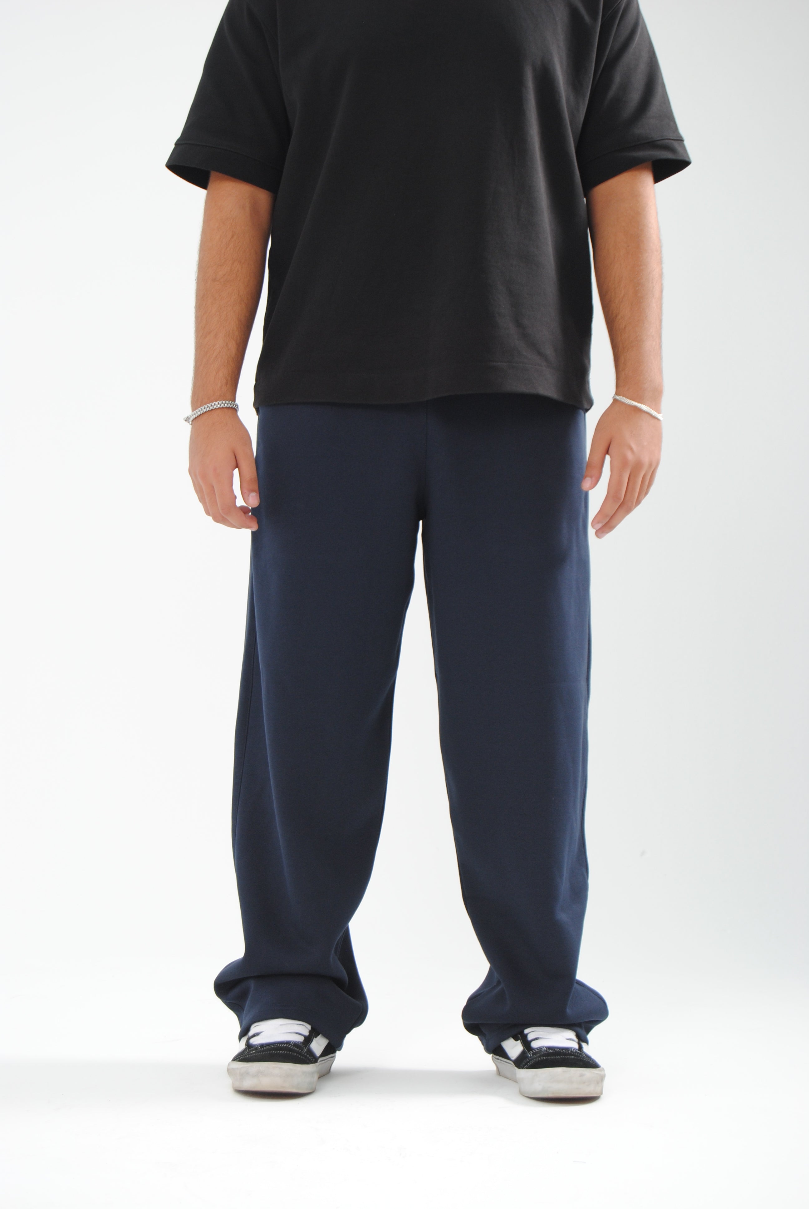 navy sweatpants